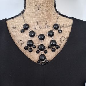 Bold Black Statement Necklace